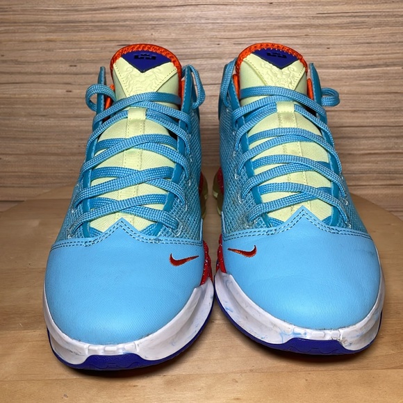 Nike Lebron 19 Xix Low Blue Chill Shoes Mens Size 7 - Picture 2 of 9